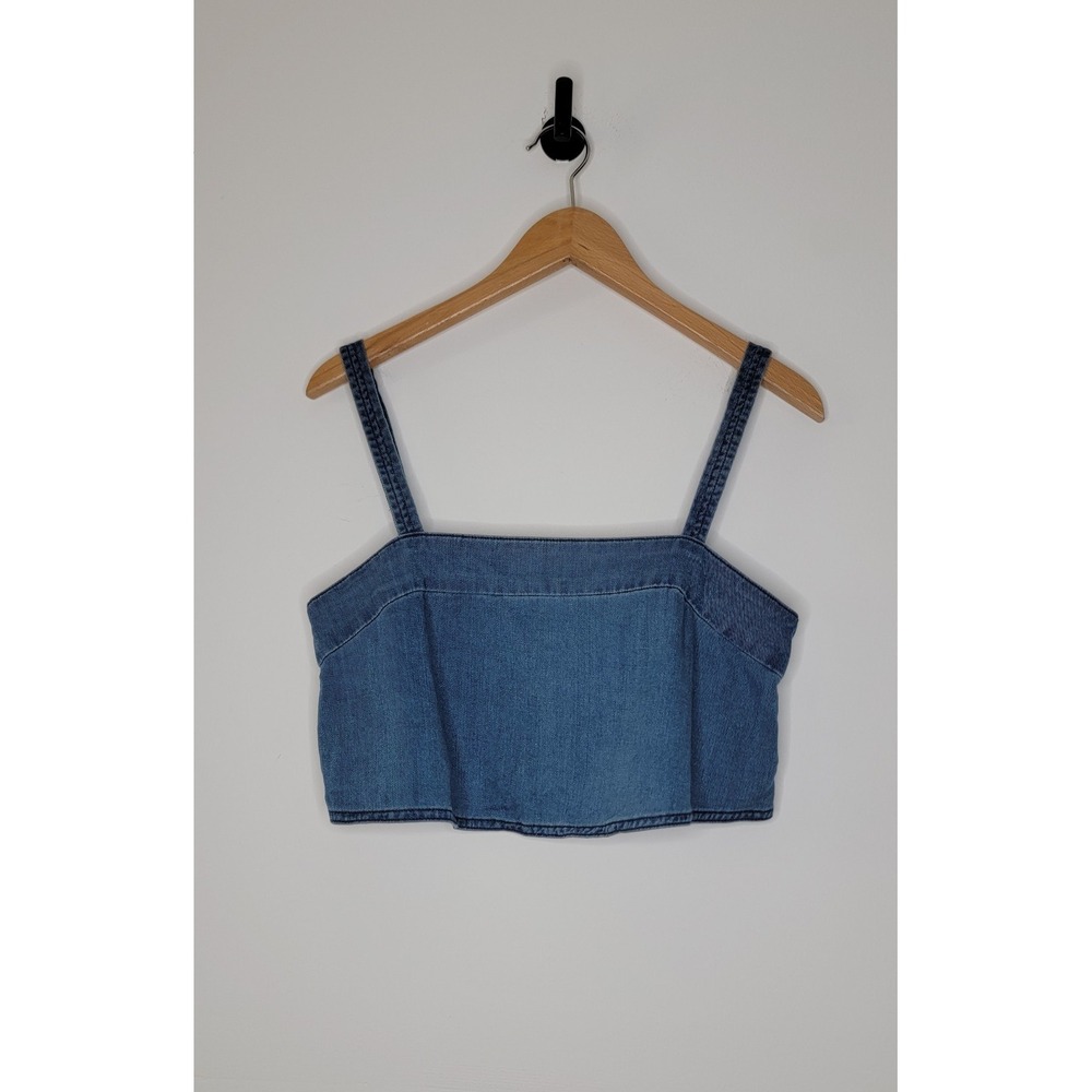 Wilfred Free Pasha Cambray Crop Tank Women's Size Medium •New With Tags